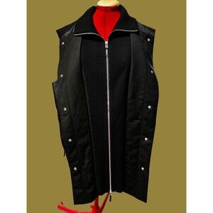 Lafayette 148 New York Women's Black Sweater Vest Size XXL